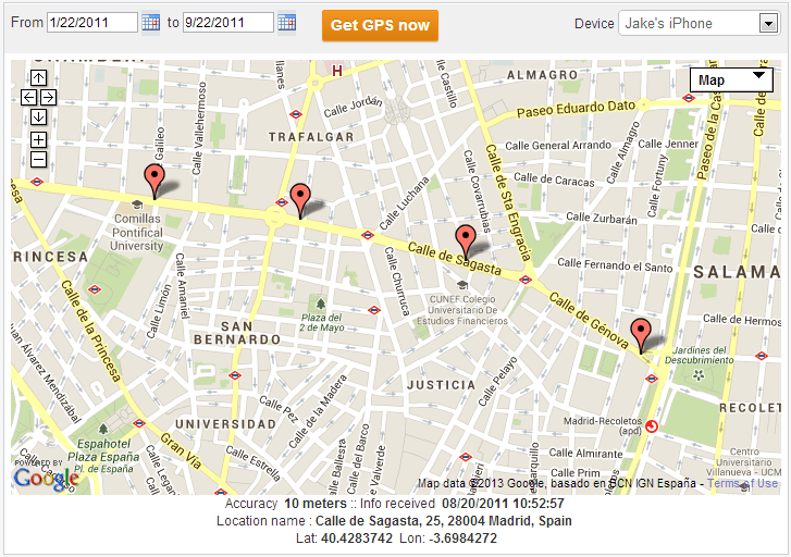 thetruthspy app gps tracking