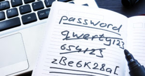 password guessing