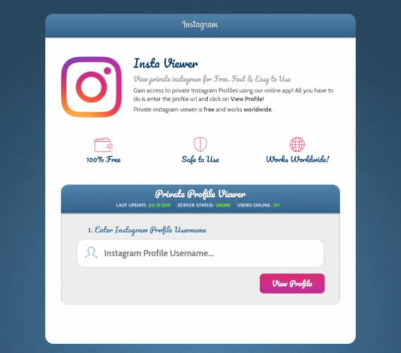 Private Instagram Viewer Online