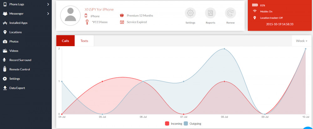 exactspy-free mobile spy app pentru android