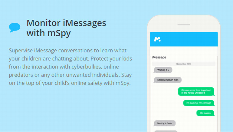 Monitor iMessage mSpy Monitor iMessage mSpy