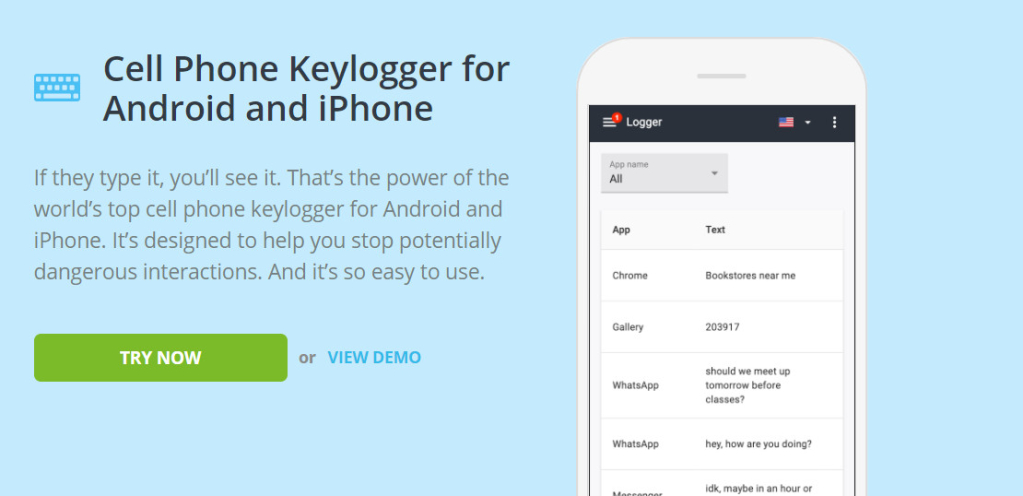 keylogger for android