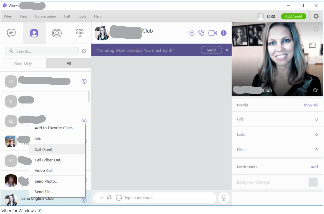 how to expore viber chat via windows