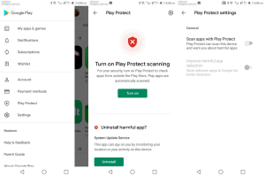 Google Play Protect services