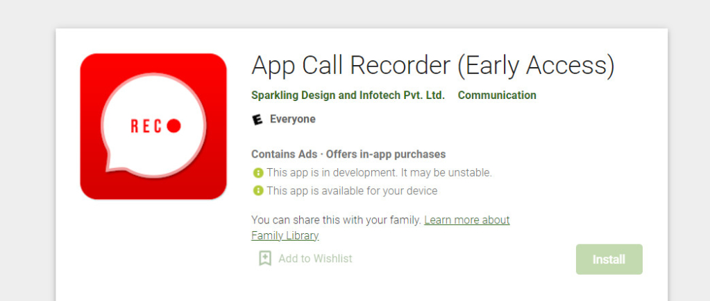 android whatsapp call recorder