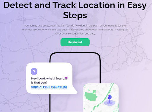 Locationtracker.mobi website homepage