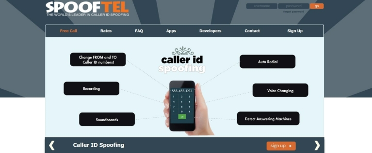 phone spoofing apps