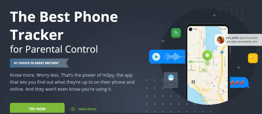 mSpy app