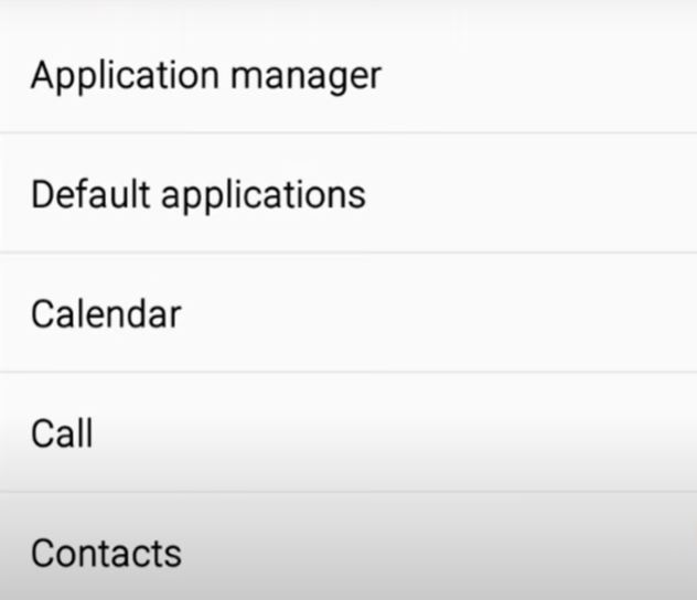 Android apps manager