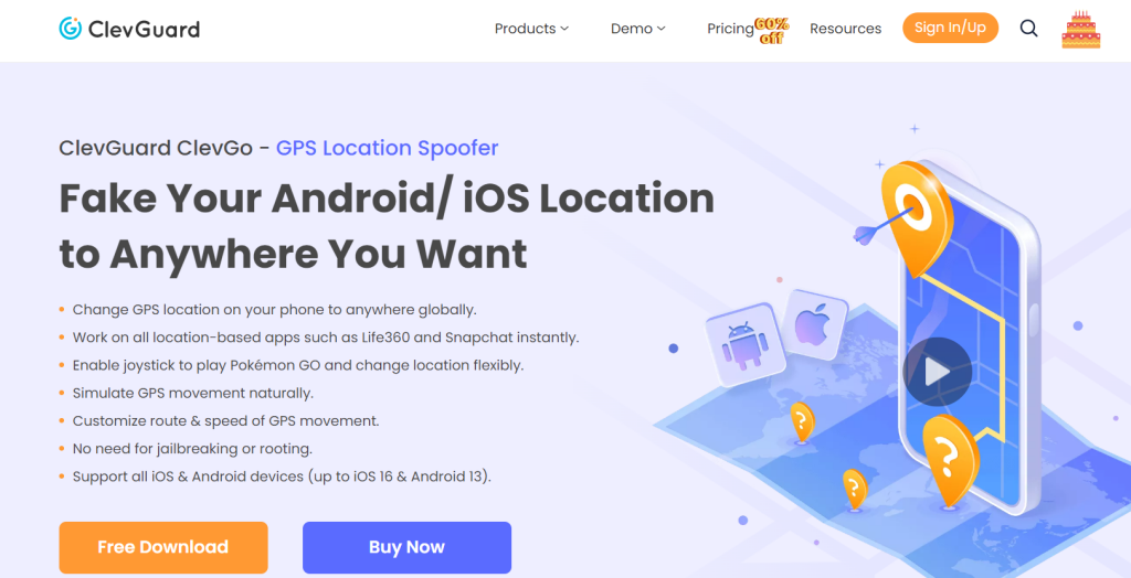 ClevGuard ClevGo – Cool Fake GPS Spoofer