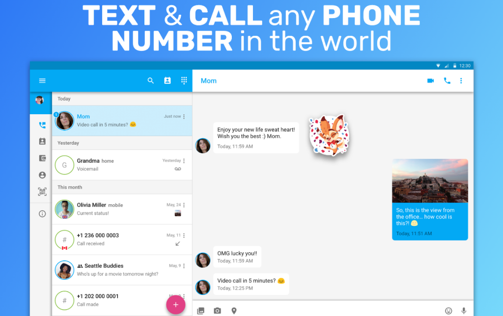 Text Me — Credible Text Spoofer App
