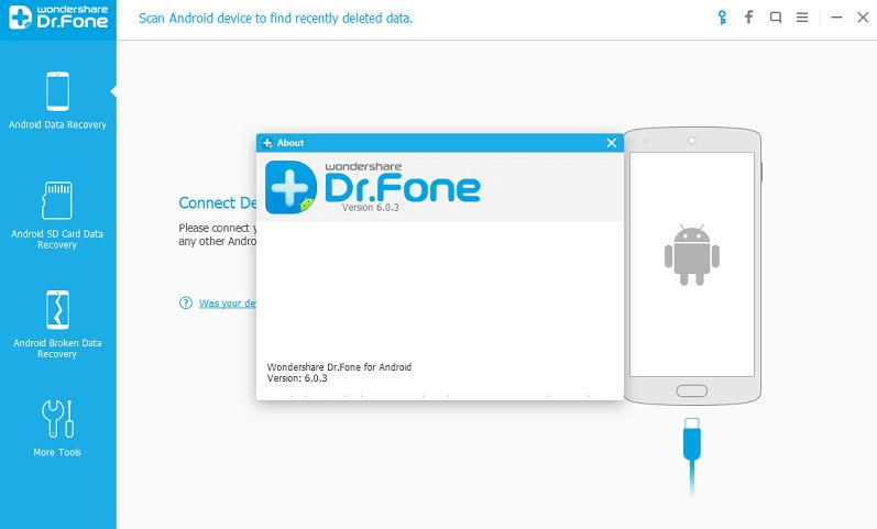 Dr.Fone Android Data recovery
